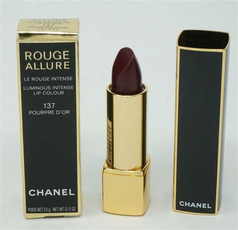 chanel rouge allure 137|chanel rouge allure lipstick review.